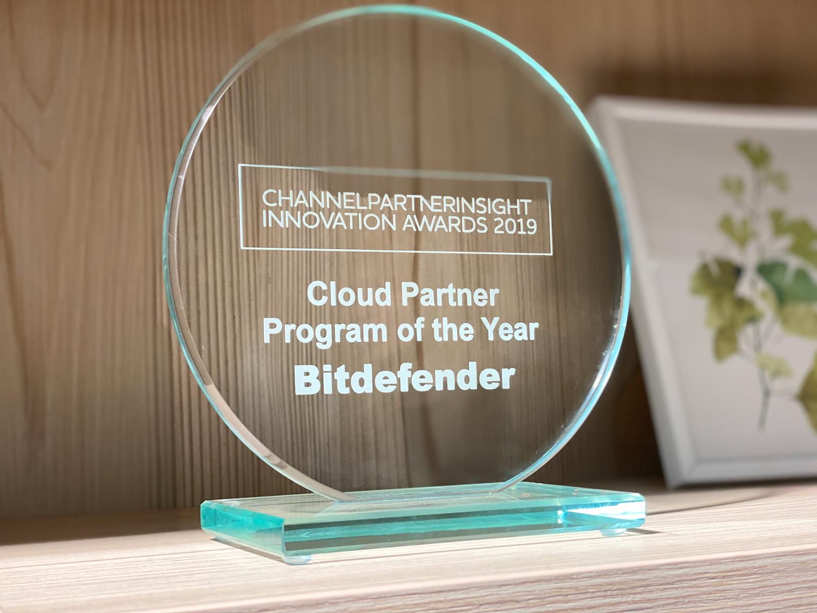 Bitdefender wins Cloud Partner Program of the Year at Channel Partner Insight Channel Innovation Awards